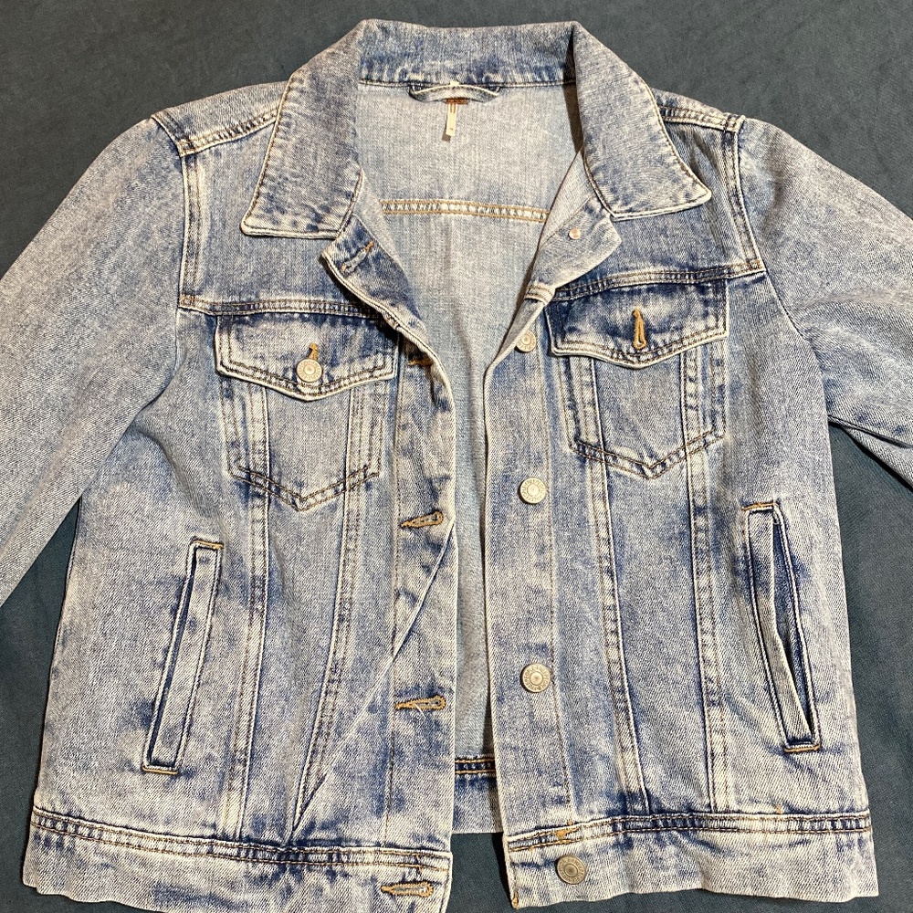 Free People Jean Jacket Medium